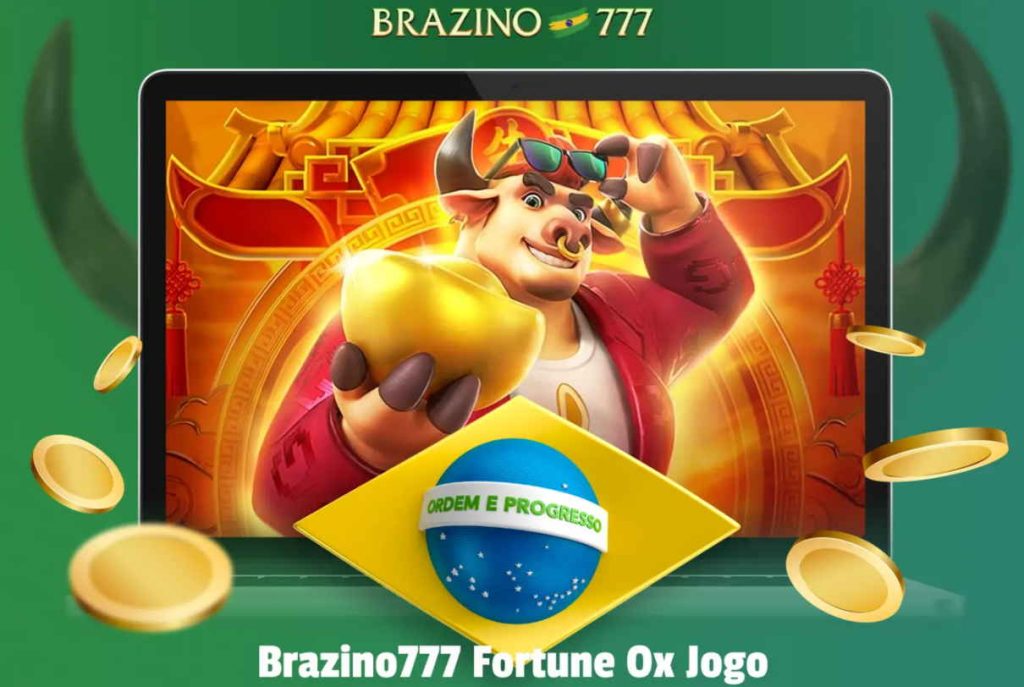 Fortune Ox Brazino777 home screen.