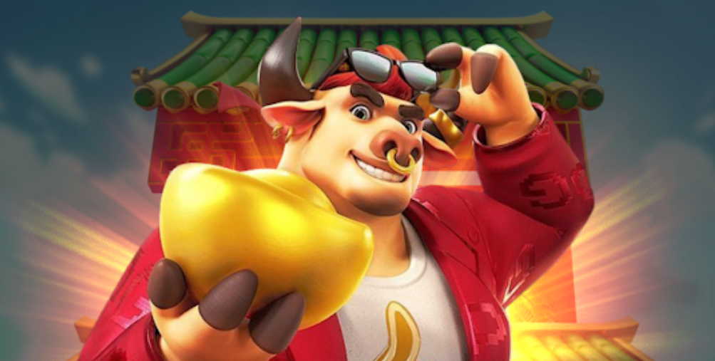 Jogo Fortune Ox com a imagem de um touro.